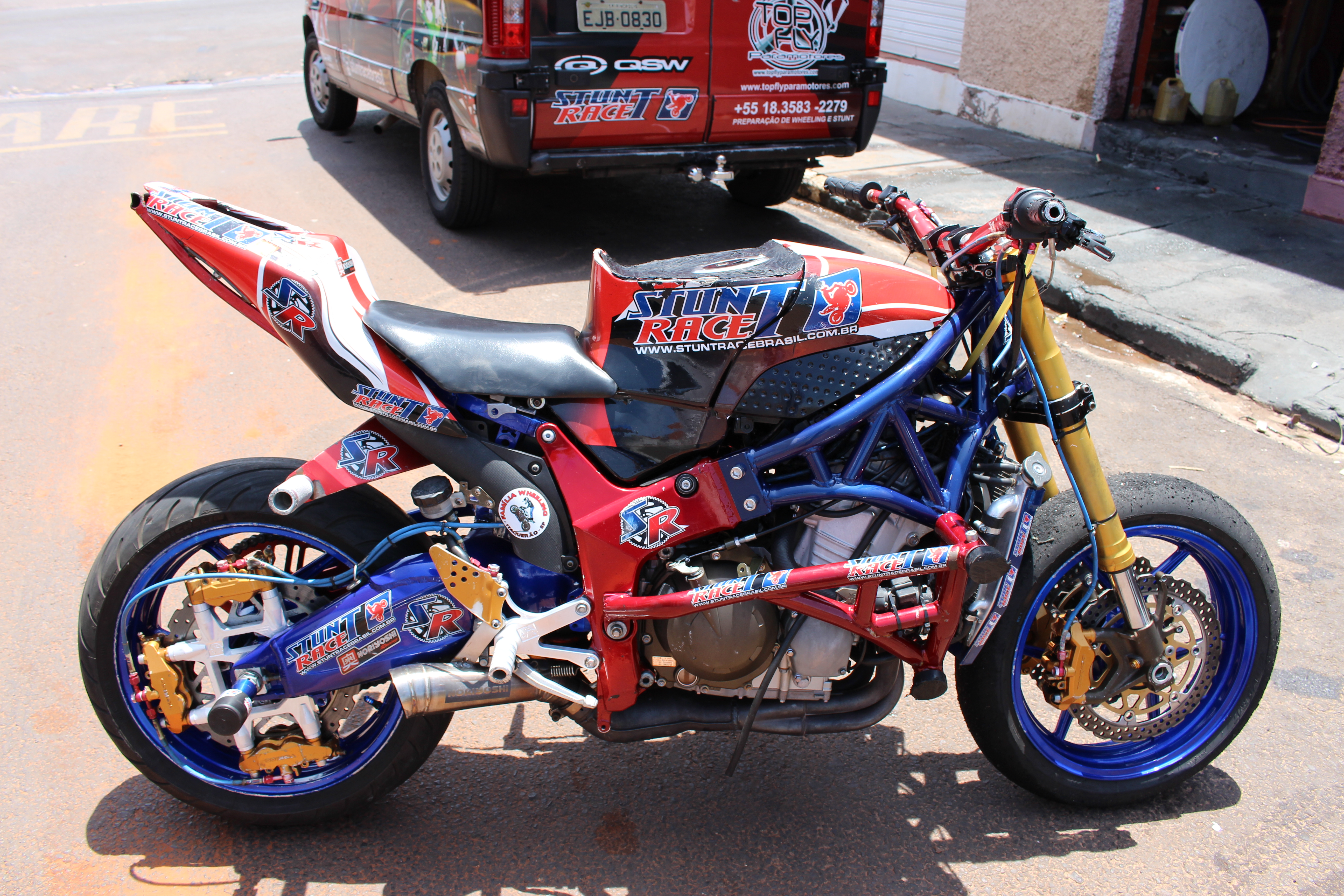 Protetor Stunt Race Pop 110 Gaiola Street Honda Pop110 I